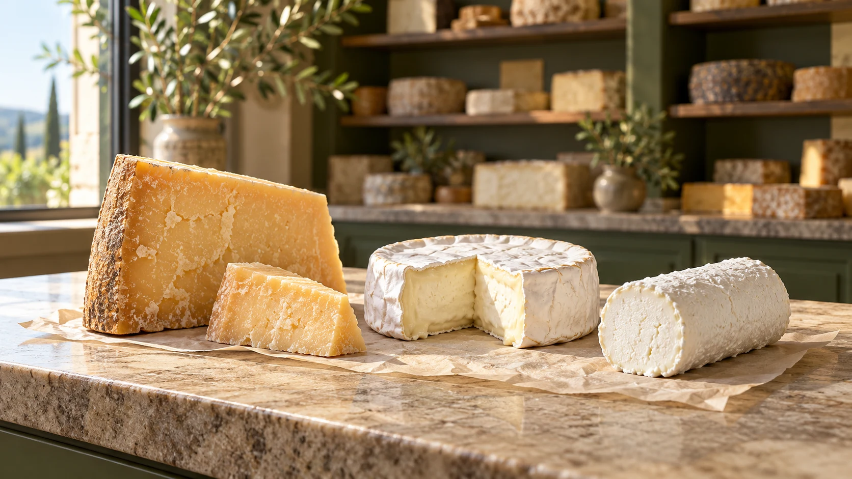 Artisan cheese collection